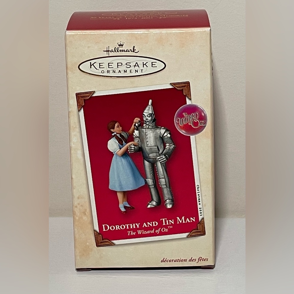 Hallmark Keepsake “Dorothy and Tin Man” Wizard of Oz Ornament - Picture 4 of 9